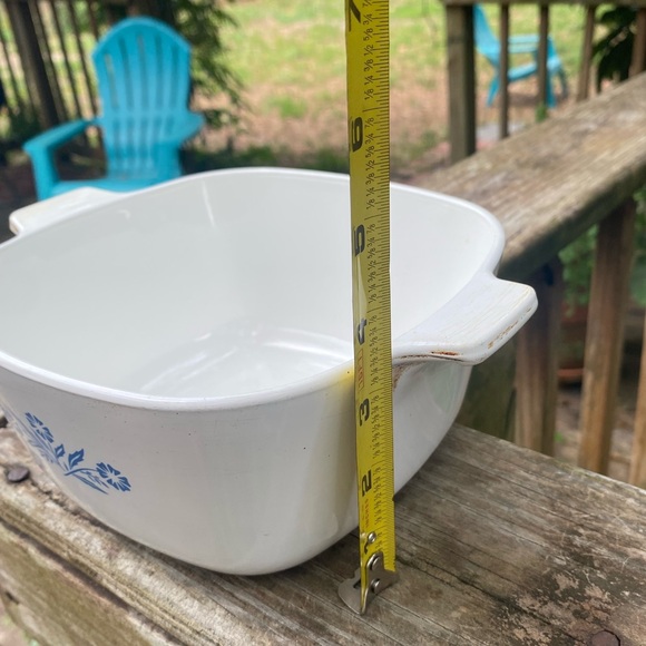 ❌SOLD❌ Vintage Corning Ware Blue Cornflower 1 3/4 QT Casserole Dish - Picture 7 of 8